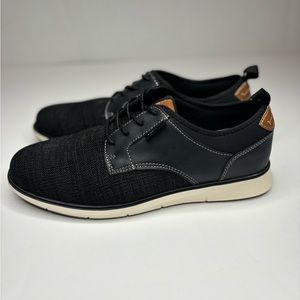 Izod Drift Oxford Shoes Men’s Black Memory Foam Fashion Sneaker NWT